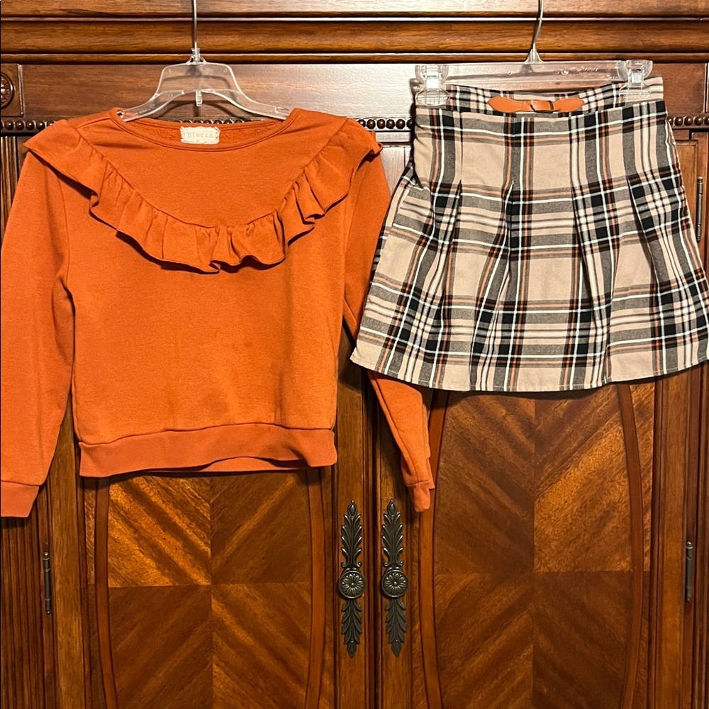 btween Shirt and Skirt Set